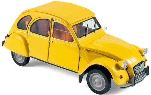 181496 Citroën 2CV 6 Club 1979, Mimosa geel, Norev