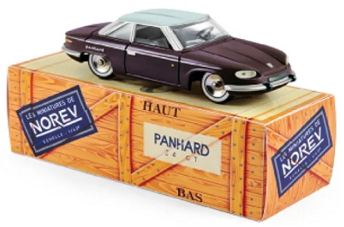 CL4511 Panhard 24 CT Quetsche & grijs Capelinos, Norev