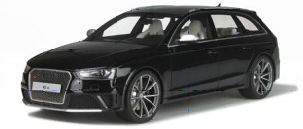 GT726 Audi RS4 B8, zwart, GT Spirit
