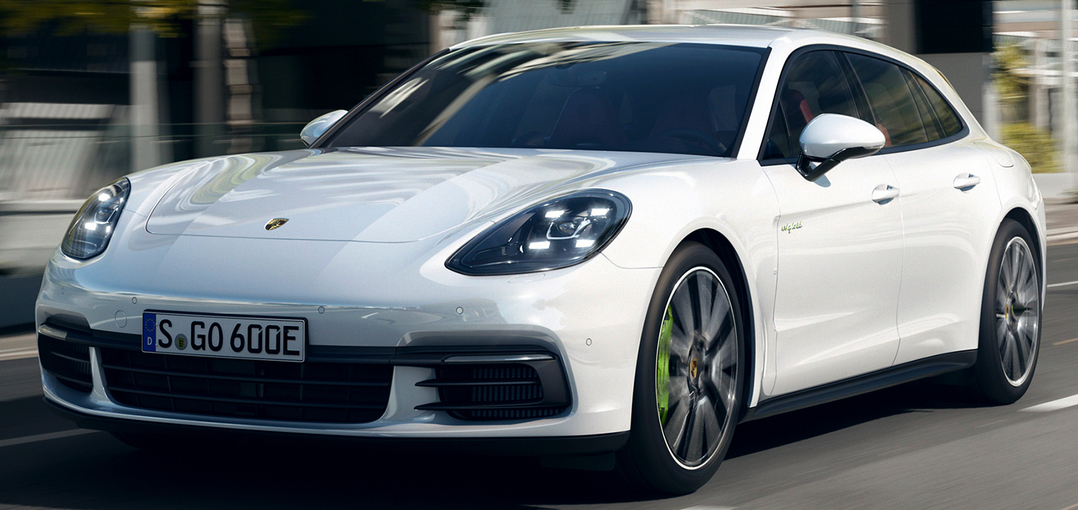 WAP0207620H Porsche Panamera Sport Turismo 4 e-hybrid, wit, Minichamps