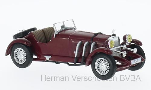 WB204 Mercedes-Benz SSk, rood, Whitebox
