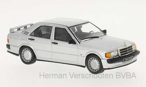 WB246 Mercedes-Benz 190E 2.3 16V, 1988, zilver, Whitebox