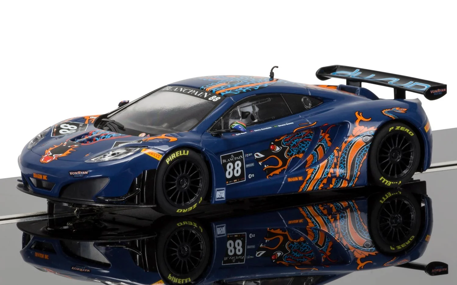 3850 McLaren 12C GT3 2013 Blancpain Series, "Ryan Racing", Scalextric