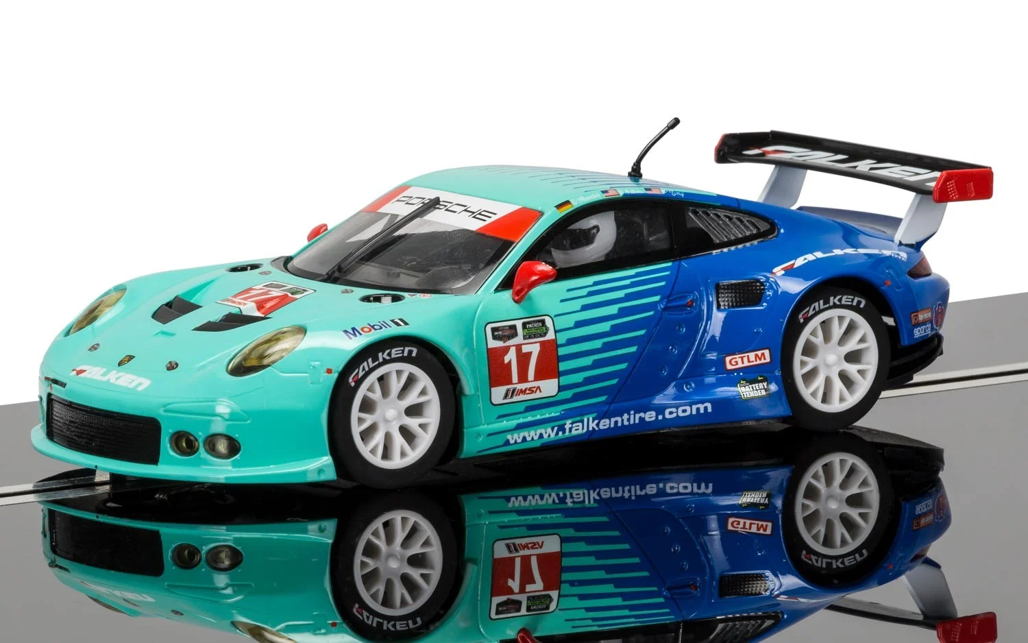 3851 Porsche 911 RSR 2015 "12 Hours of Sebring, Team Falken", Scalextric