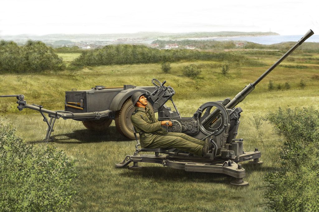 80148 2CM Flak38 Late Version./SD. AH 51, Schaal 1/35
