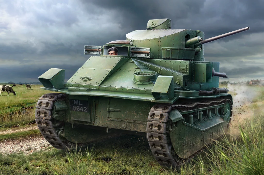 83880 Vickers Medium Tank Mk.II*, Hobby Boss, Schaal 1/35