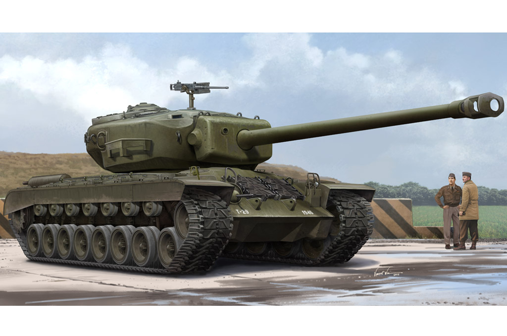 84510 US T29E1 Heavy Tank, Schaal 1/35