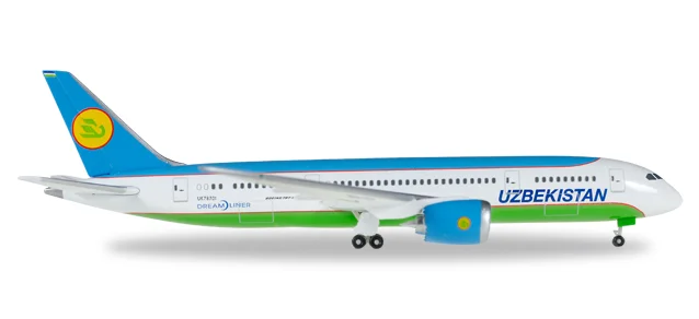 530040 Boeing 787-8 Dreamliner "Uzbekistan Airways", Herpa Wings