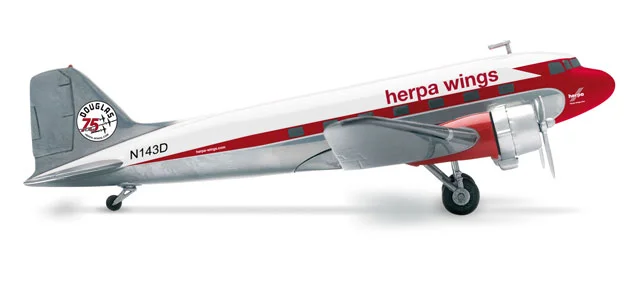 553803 Douglas DC-3 Herpa 75 years DC-3, Herpa Wings