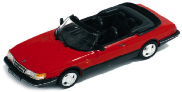 PRD377 Saab 900 Cabriolet Monte-Carlo 1991, rood, PremiumX
