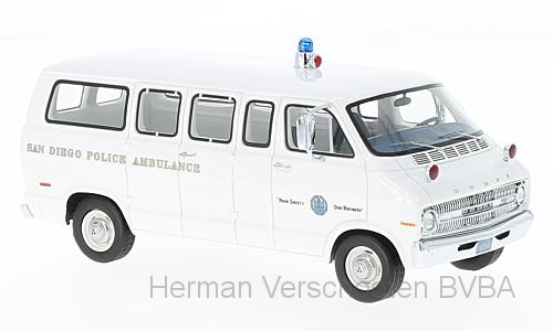 46940 Dodge Sportsman "San Diego Police Ambulance", Neoscale Models