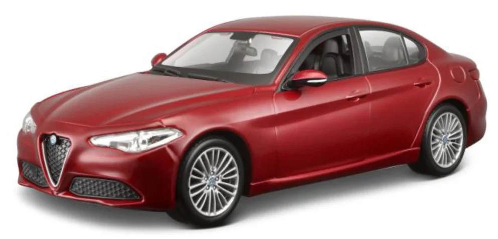 18-30329R Alfa Romeo Giulia 2016, rood, Bburago