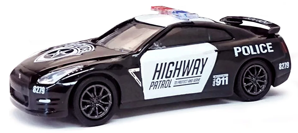 51092 2015 Nissan GT-R (R35) "Police", Greenlight