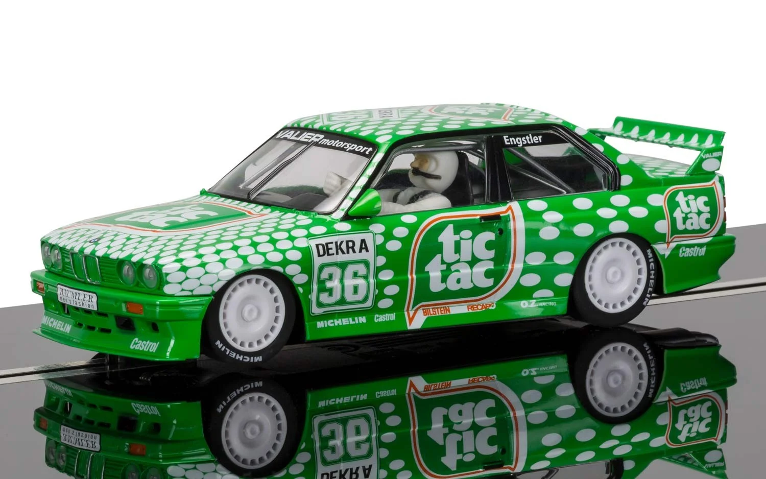 3865 BMW E30 M3 DTM Race Series, "Engstler Motorsport, Tic Tac", Scalextric