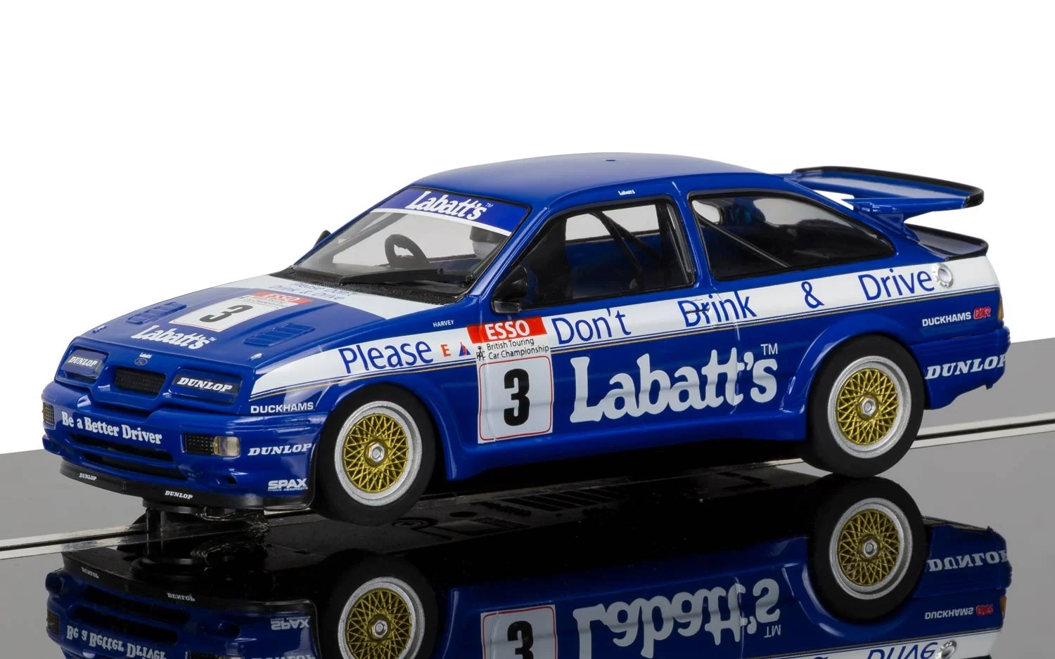 3867 Ford Sierra RS500 1990 "Esso RAC BTCC Season", Scalextric