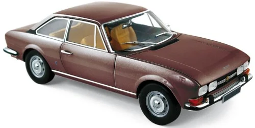 184822 Peugeot 504 Coupé 1973, bruin met., Norev