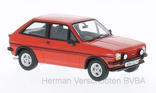 VA12510 Ford Fiesta MkI Supersport, rood, Corgi