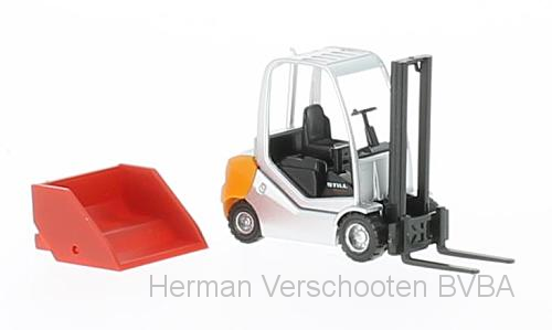 66338 Vorklift Still RX 70-25 + schep, Wiking