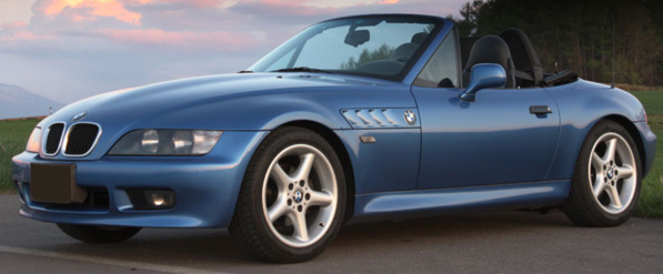 940024331 BMW Z3 Coupé 1997, blauw, Minichamps/Maxichamps