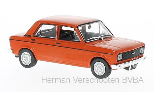 WB251 Fiat 128 Europa, 1978, rood, Whitebox