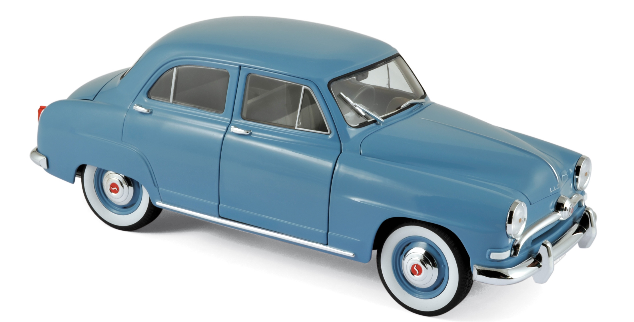 185741 Simca 9 Aronde 1954, lichtblauw, Norev