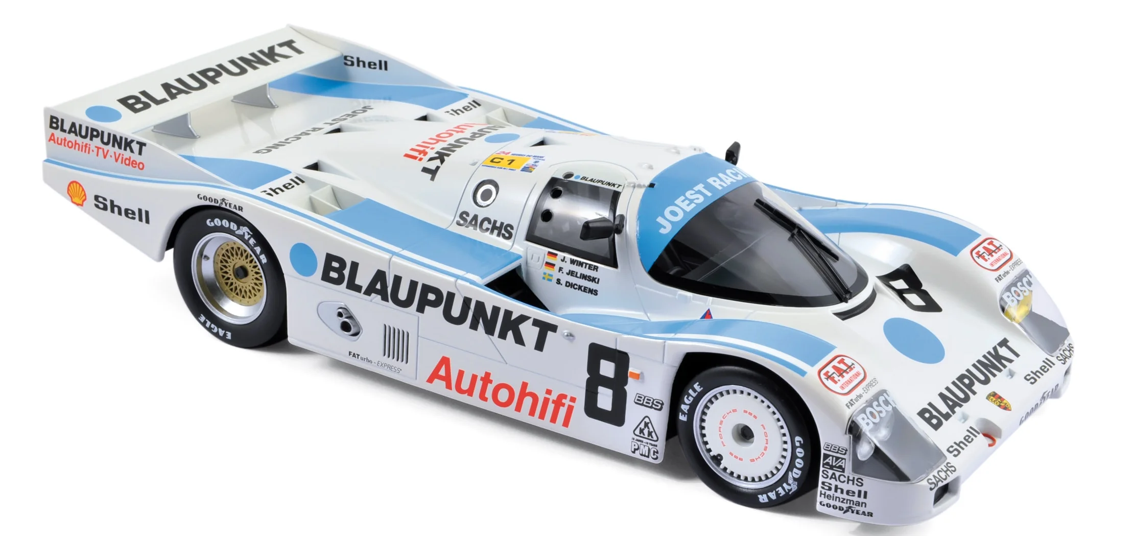 187410 Porsche 962 C "3rd Place 24h Le Mans 1988", Norev