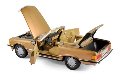 183514 Mercedes-Benz 300 SL 1986, goud met., Norev