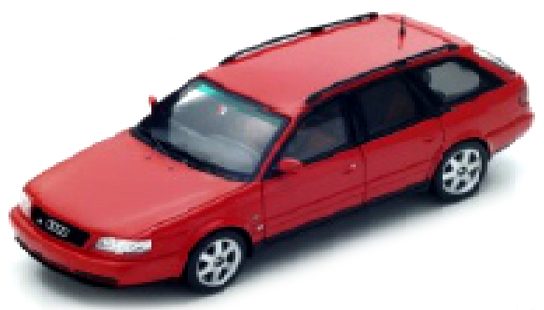 S4883 Audi S6 Plus Avant 1996, rood, Spark