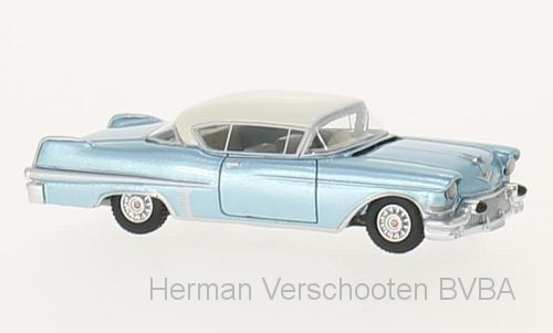 BOS87170 Cadillac Series 62 Hardtop Coupé, lichtblauw/licht beige, Bos