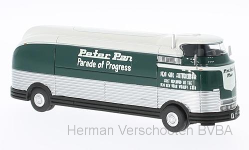 BOS87266 GM Futurliner, donkergroen/wit, Bos