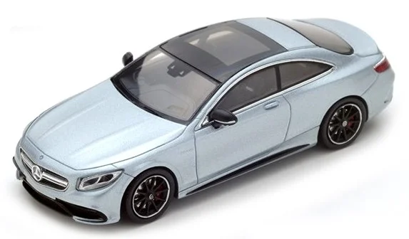 S4917 Mercedes-Benz S63 AMG Coupé 2016, zilver, Spark