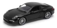 24040W Porsche 911 (991) Carrera S, zwart, Welly