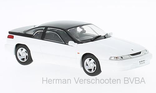 F43-058 Subaru Alcyone SVX 1991, wit, First 1:43 Models