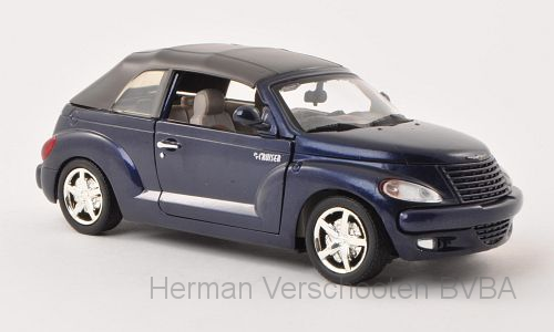 73295 Chrysler PT Cruiser Convertible, blauw, Motor Max