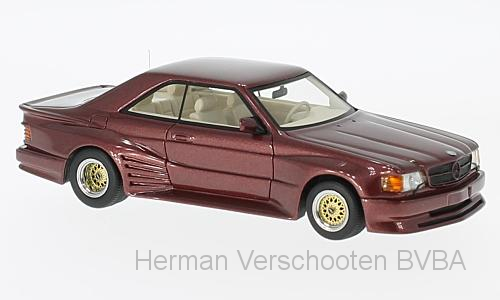 46601 Mercedes 500 SEC Koenig Specials, rood, Neoscale Models
