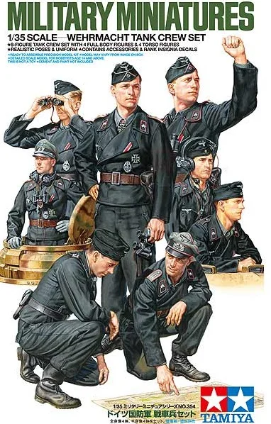 35354 Wehrmacht Tank Crew, Tamiya