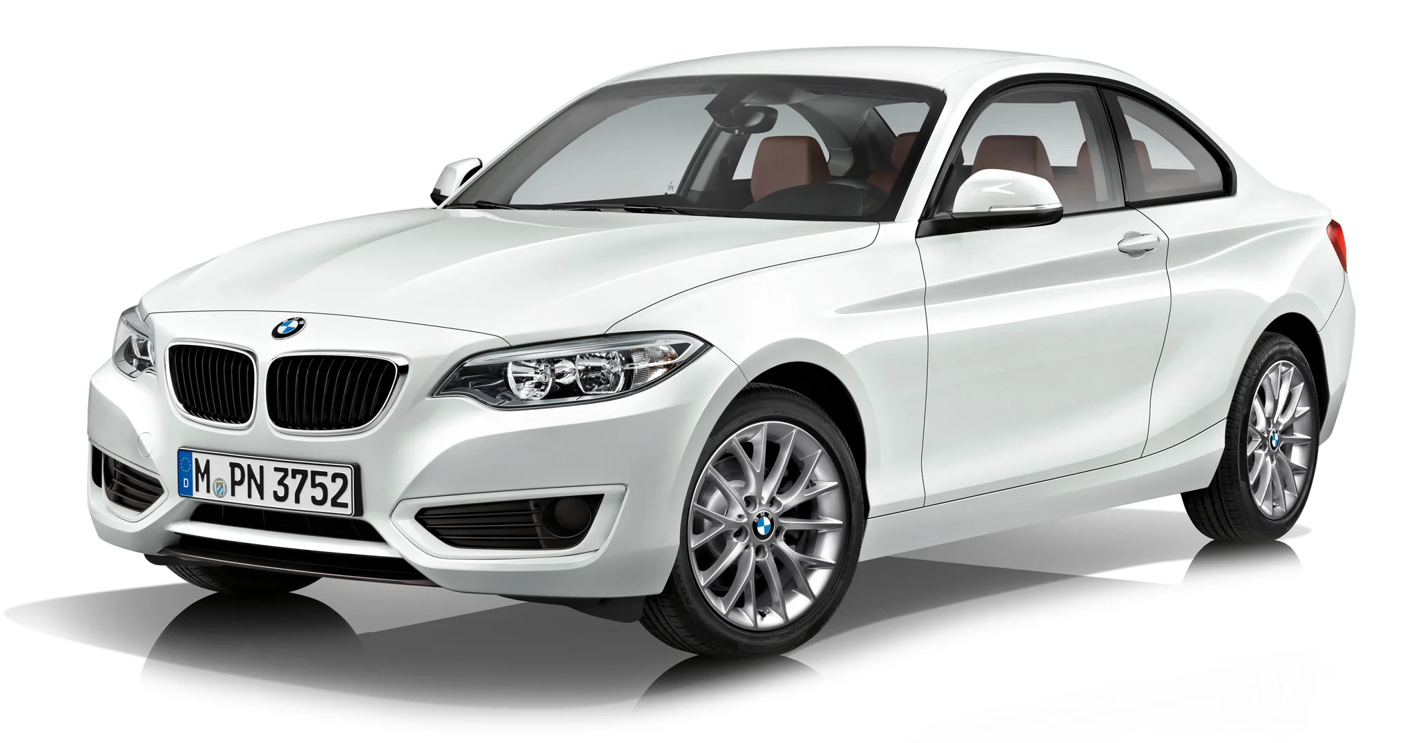 80422336869 BMW 2 Serie (F22) Coupé 2014, wit, Kyosho