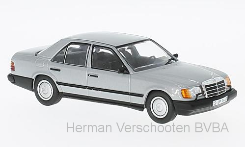 B66041036 Mercedes-Benz 300E 4MATIC W124 1985, zilver, Minichamps