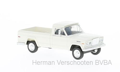19801 Jeep Gladiator 1962, wit, Brekina
