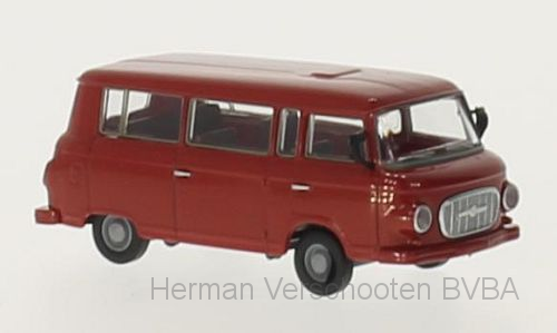 30037 Barkas B 1000 Bus karmjinrood, Brekina