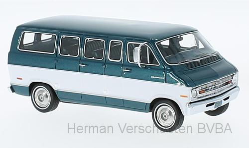 46942 Dodge Sportsman, met. groen/wit, Neoscale Models