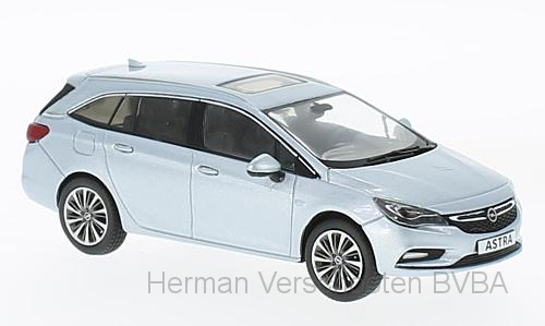 OC10920 Opel Astra K Sports Tourer, Diamantblauw, Iscale