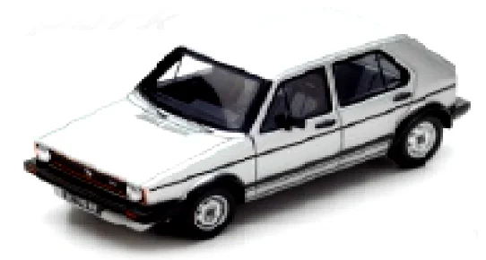S3213 Volkswagen Golf GTi 1982 4 doors, lichtgrijs, Spark