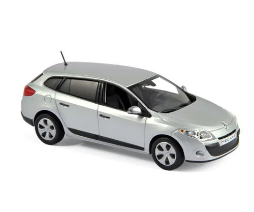 517646 Renault Mégane Estate 2010, Platine zilver, Norev