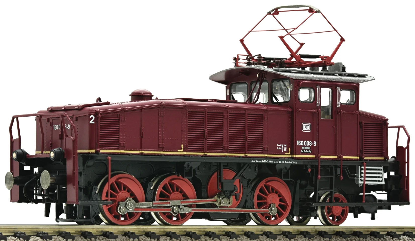 436073 E Lok BR 160 rot Verschublok DCC/SOUND