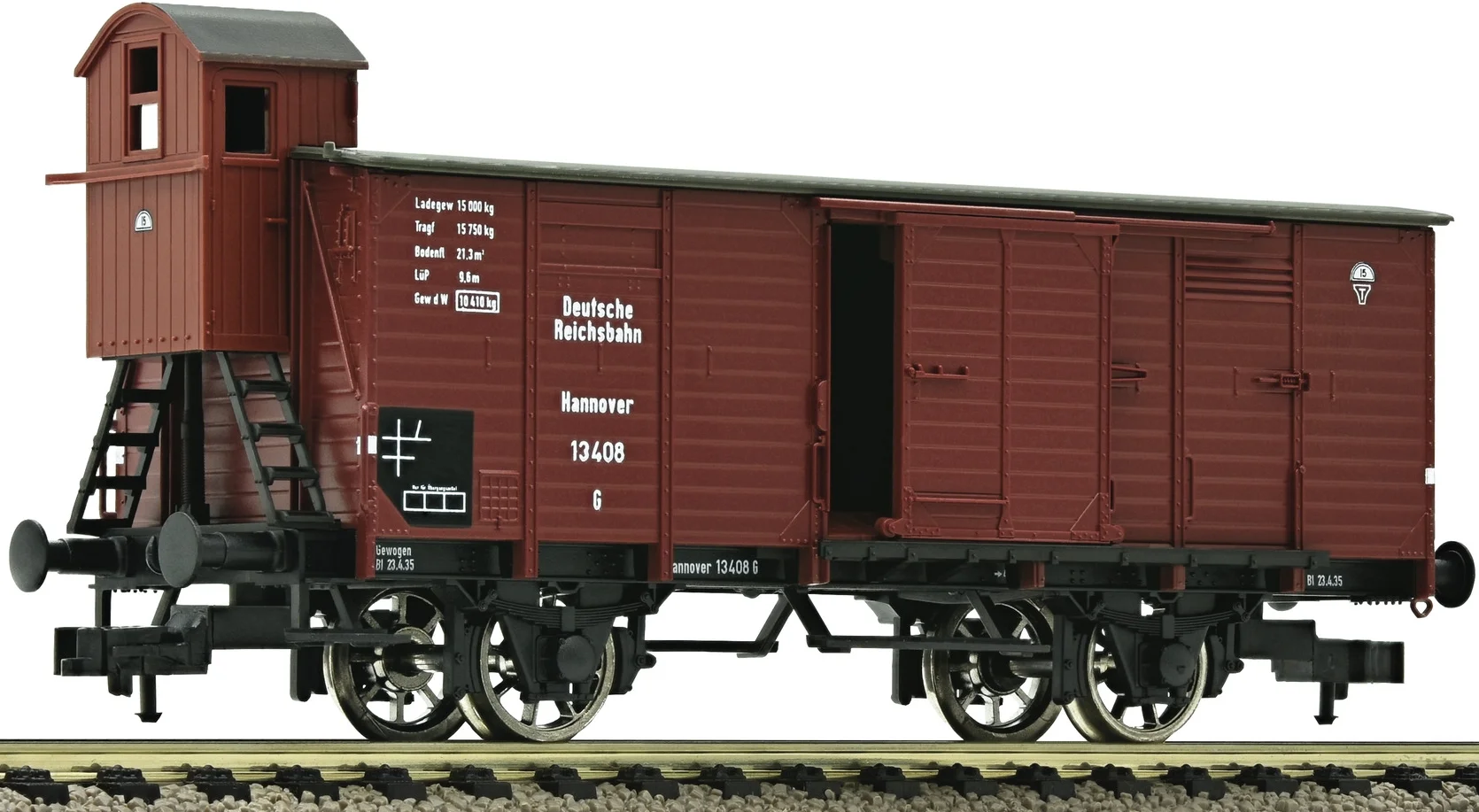 536602 Gedeckter Guterwagen