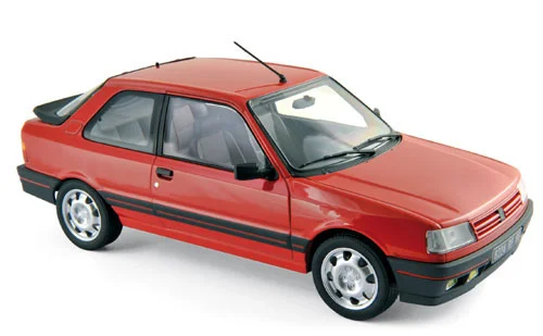 184880 Peugeot 309 GTi 1987, Vallelungarood, Norev