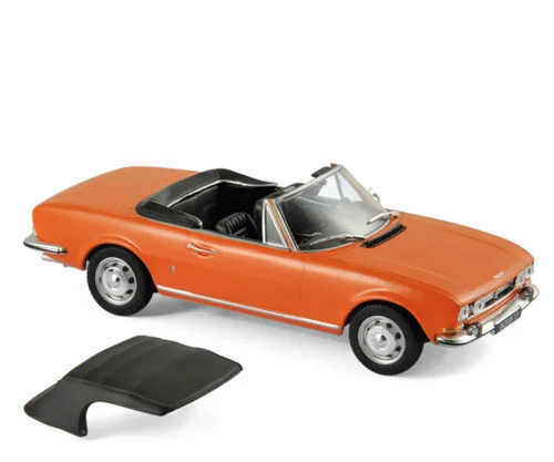 475432 Peugeot 504 Cabriolet 1970, Capuccinegeel, Norev