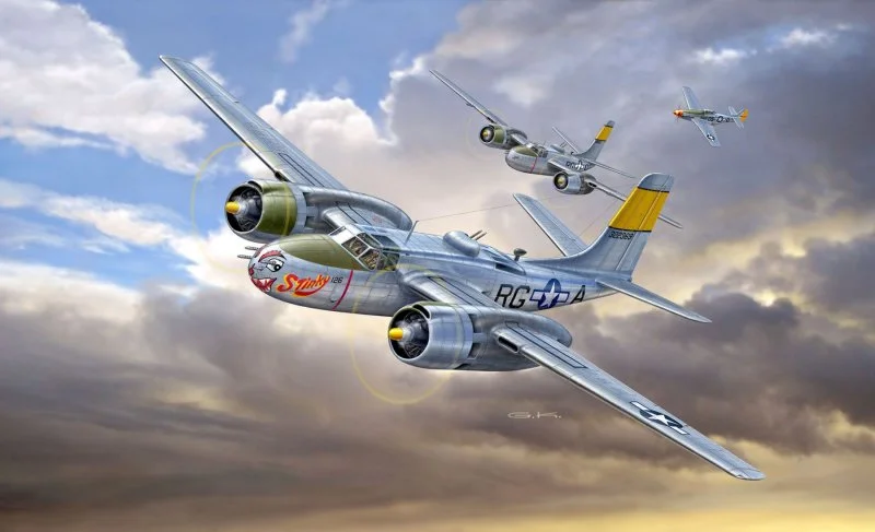 3921 A-26B Invader, Revell