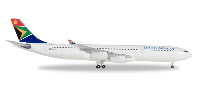 530712 Airbus A340-300 "South African Airways Nelson Mandela Day", Herpa Wings